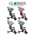 法國GLOBBER 4合1 Trike多功能3輪推車折疊版