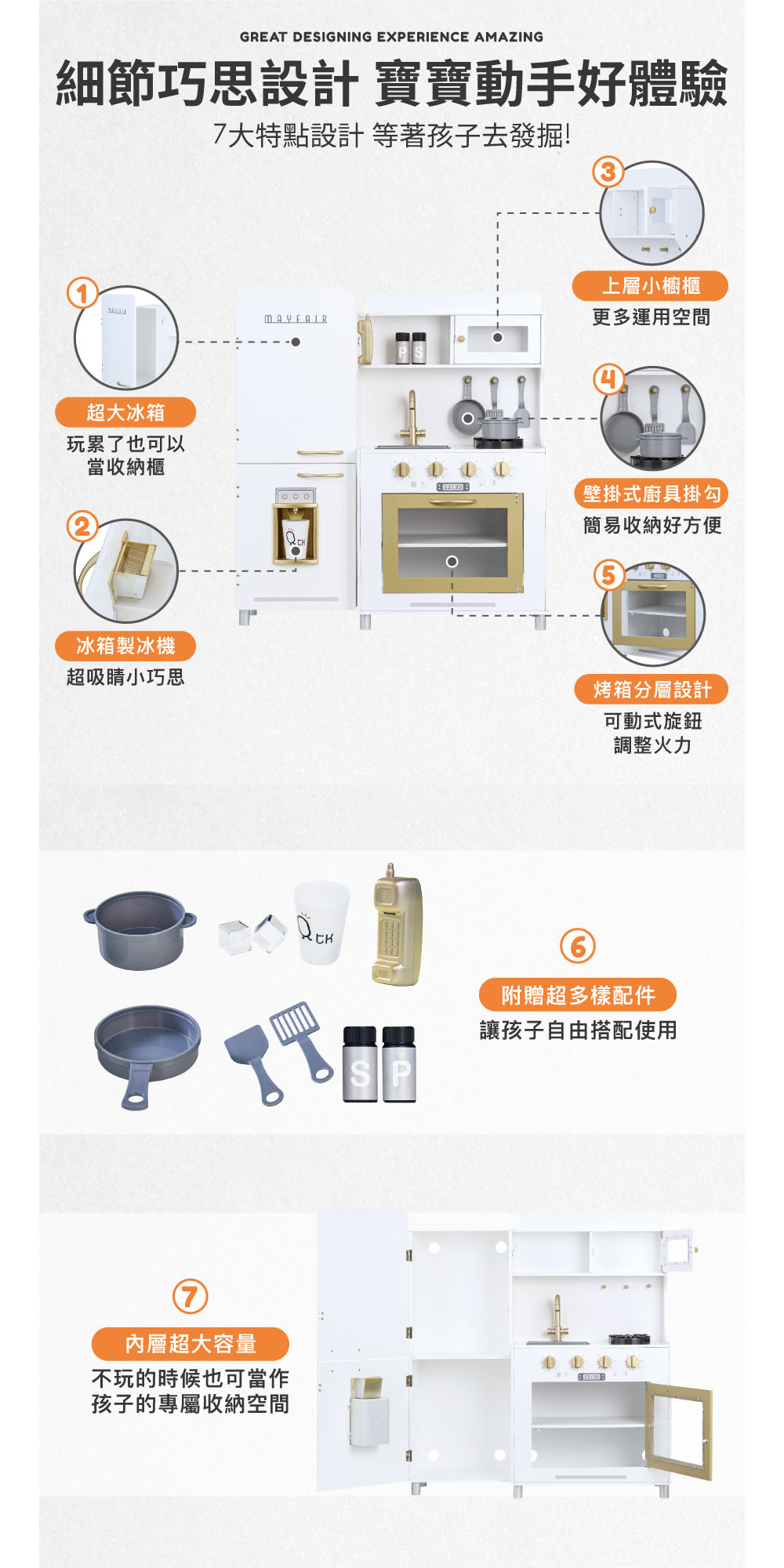 proimages/product/27446-Teamson小廚師梅菲爾復古經典玩具聲光廚房-2.jpg