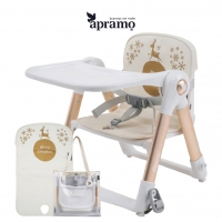 英國Apramo Flippa兩用兒童餐椅(聖誕限定白金款)