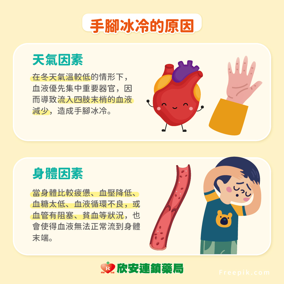 手腳冰冷怎麼辦?破解手腳冰冷原因，這幾招讓你冬天身體暖呼呼，告別冰棒手腳